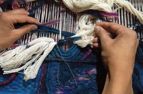 Fiber Art Magazine Article - Maximo Laura Tapestry Art